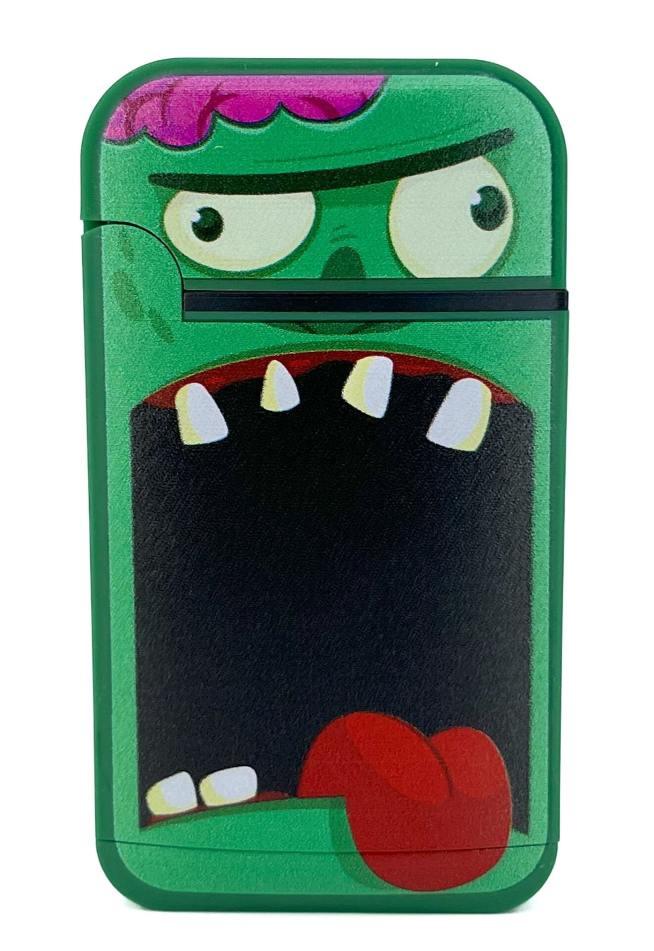 Zengaz Cool Tasarım Jet Alev Çakmak - Green Monster