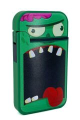 Zengaz Cool Tasarım Jet Alev Çakmak - Green Monster