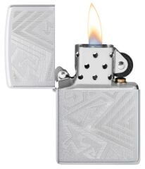 Zippo Lined Arrows - Which Way? Dizayn Çakmak