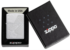 Zippo Lined Arrows - Which Way? Dizayn Çakmak