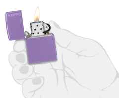 Zippo Smokey Lavander - Dumanlı Lavanta Dizayn Çakmak
