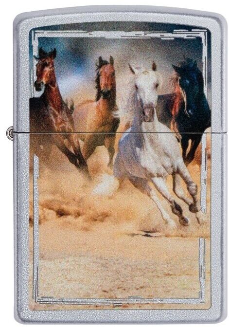Zippo Horses - Atlar Dizayn Çakmak