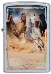 Zippo Horses - Atlar Dizayn Çakmak