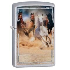 Zippo Horses - Atlar Dizayn Çakmak