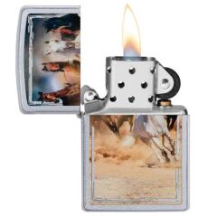 Zippo Horses - Atlar Dizayn Çakmak