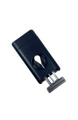 Parmida Mat Siyah 3 Pürmüz Alevli Puro Çakmağı - Entegre Giyotin Kesicili & Gaz Göstergeli