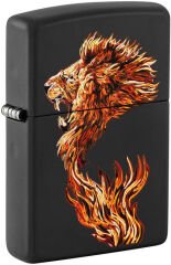 Zippo Fire Lion - Ateş Aslanı Dizayn Çakmak