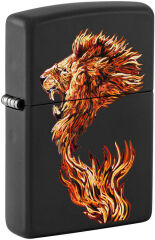 Zippo Fire Lion - Ateş Aslanı Dizayn Çakmak