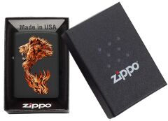 Zippo Fire Lion - Ateş Aslanı Dizayn Çakmak