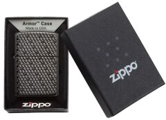 Zippo Hexagon Design Armor Case Çakmak