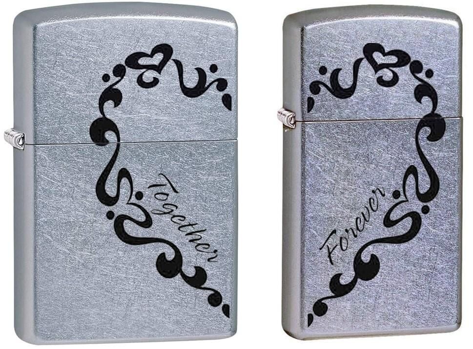 Zippo Together & Forever 2'li Çakmak