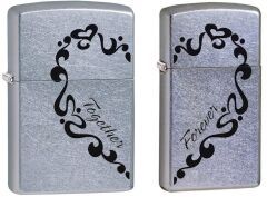 Zippo Together & Forever 2'li Çakmak