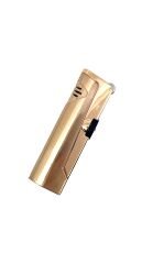 Zenit Çift Pürmüzlü Jet Alevli Metal Puro Çakmağı – Rose Gold