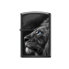 Zippo Lion With Blue Eyes - Mavi Gözlü Aslan Dizayn Çakmak