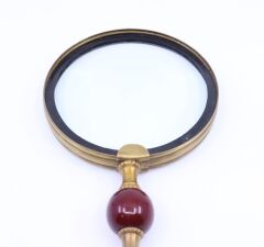 Büyük Boy Pirinç Büyüteç