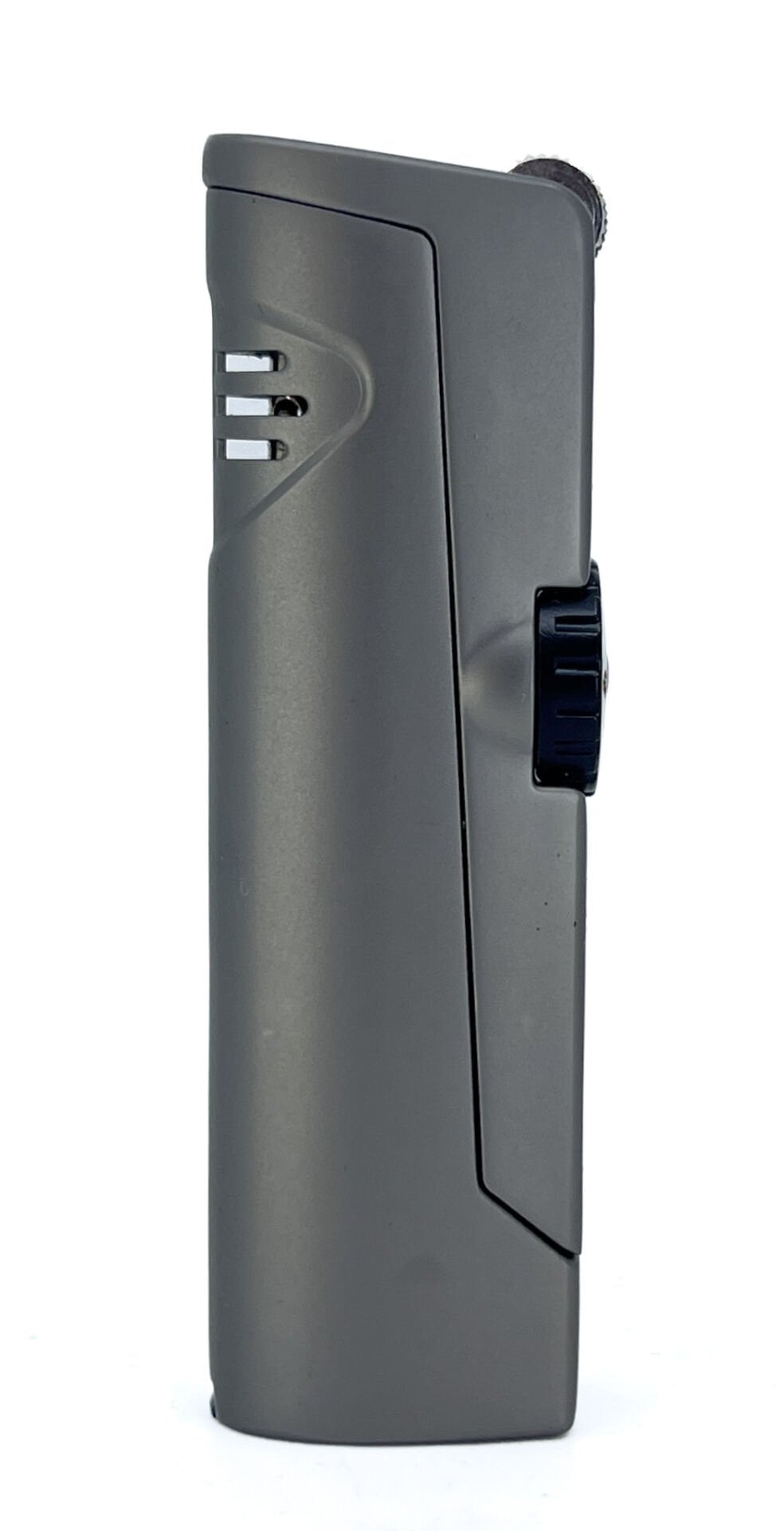 Zenit Çift Pürmüzlü Jet Alevli Metal Puro Çakmağı – Gunmetal