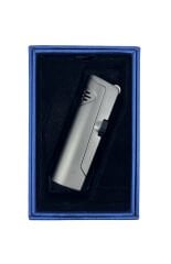 Zenit Çift Pürmüzlü Jet Alevli Metal Puro Çakmağı – Gunmetal