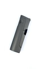 Zenit Çift Pürmüzlü Jet Alevli Metal Puro Çakmağı – Gunmetal