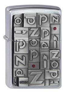Zippo Letters Design Çakmak