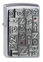 Zippo Letters Design Çakmak