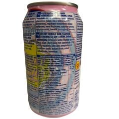 Chupa Chups Sparkling Cherry Bubble Gum Flavour - Kiraz ve Sakız Aromalı Gazlı İçecek 345 Ml