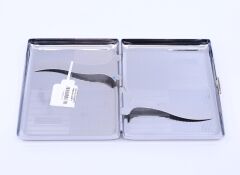 Damalı Desen Paslanmaz Krom Kaplama Slim / Slender / Touch Metal Tabaka