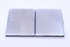 Damalı Desen Paslanmaz Krom Kaplama Slim / Slender / Touch Metal Tabaka