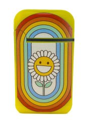 Zengaz Cool Tasarım Jet Alev Çakmak - Cheerful Daisy