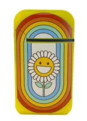 Zengaz Cool Tasarım Jet Alev Çakmak - Cheerful Daisy