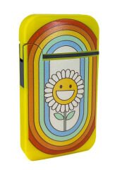 Zengaz Cool Tasarım Jet Alev Çakmak - Cheerful Daisy