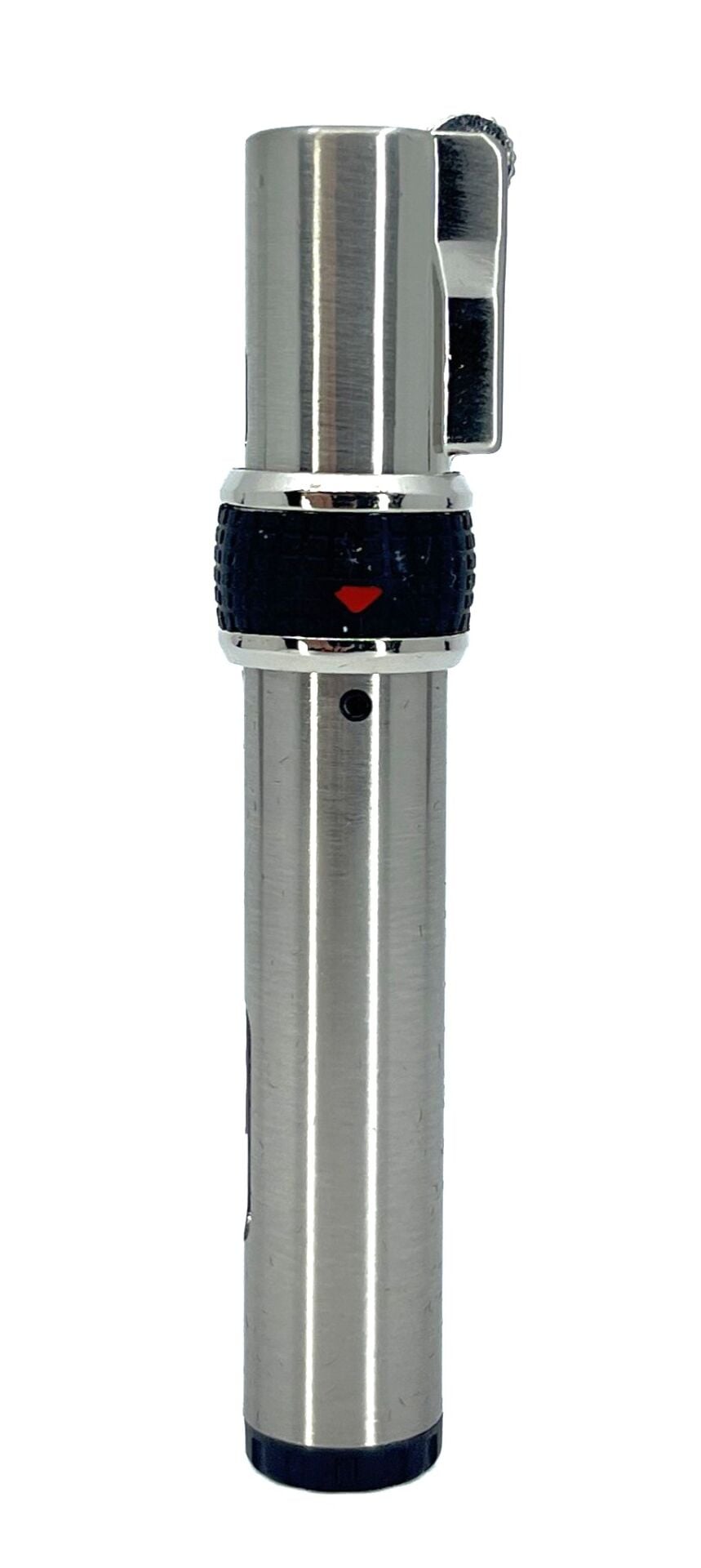 Zenit Tek Torch Jet Alev Metal Çakmak - Krom