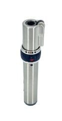 Zenit Tek Torch Jet Alev Metal Çakmak - Krom