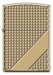 Zippo Hatch Design Armor Case Gold Çakmak