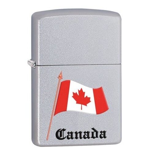 Zippo Canada Flag - Kanada Bayrağı Dizayn Çakmak