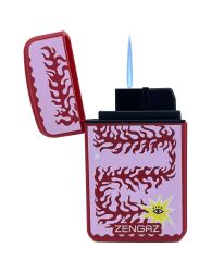 Zengaz Cool Tasarım Jet Alev Çakmak - Velvet Flame