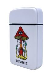Zengaz Cool Tasarım Jet Alev Çakmak - Crying Cosmic Shroom