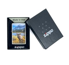 Zippo Linda Picken Collection Deer in Nature Dizayn Çakmak