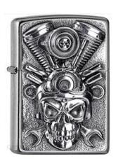 Zippo Engine Skull Design Çakmak
