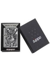 Zippo Engine Skull Design Çakmak