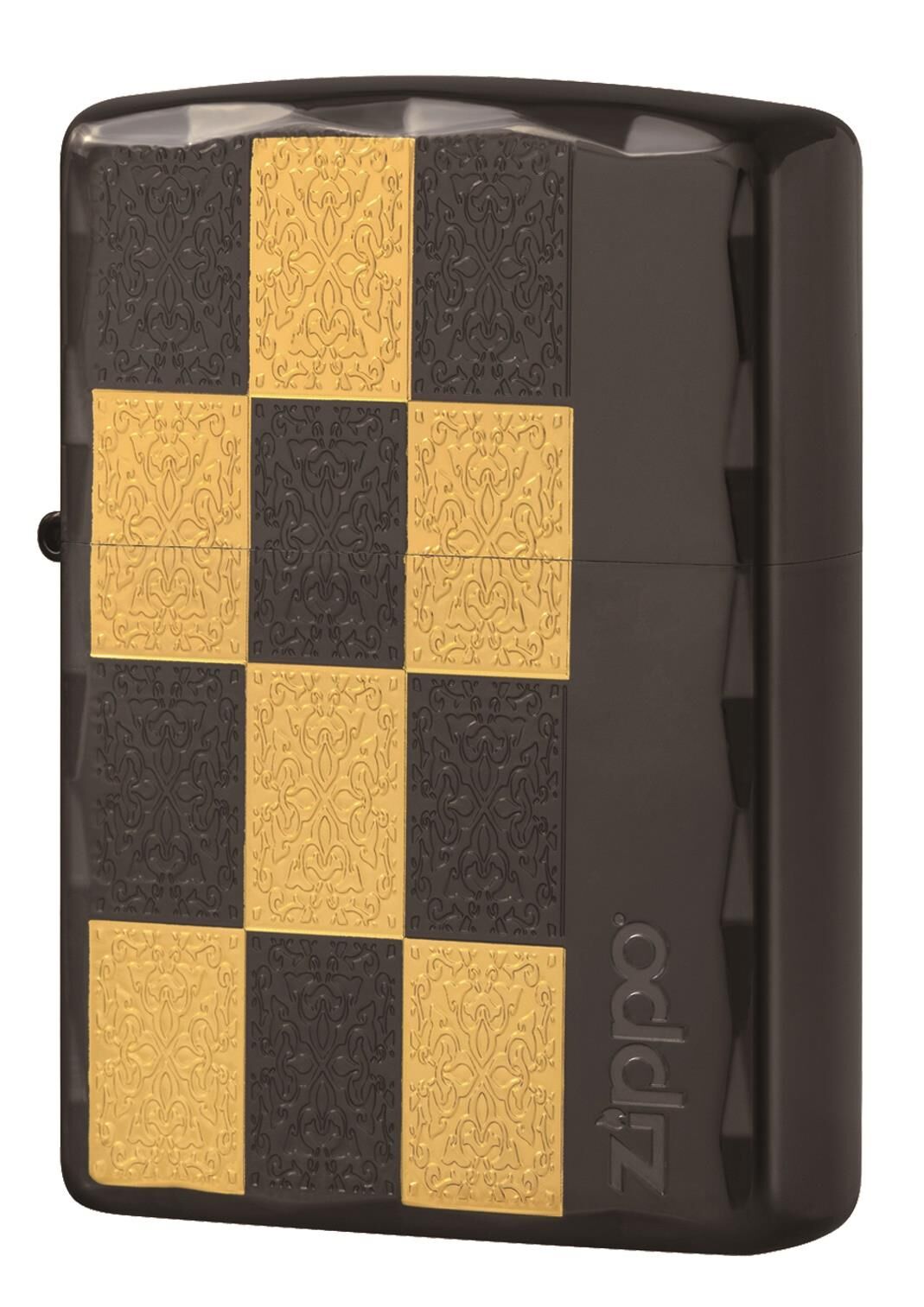 Zippo Plaid Series Black Gold Classic Çakmak