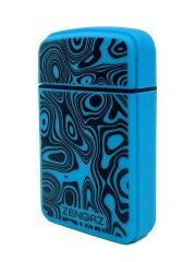 Zengaz Cool Tasarım Jet Alev Çakmak - Blue Vortex