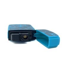 Zengaz Cool Tasarım Jet Alev Çakmak - Blue Vortex
