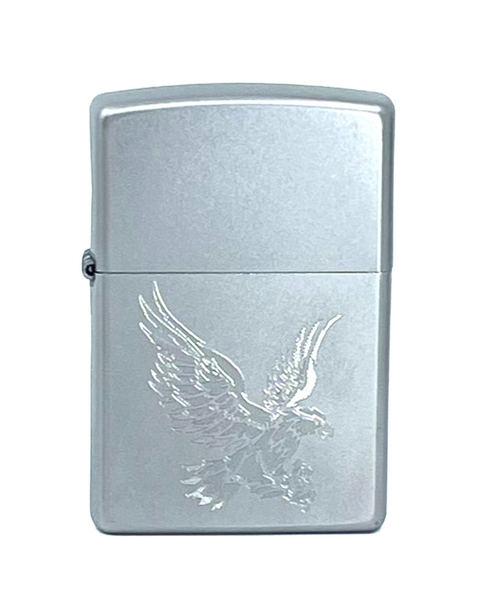 Zippo Eagle - Kartal Satin Chrome Dizayn Çakmak