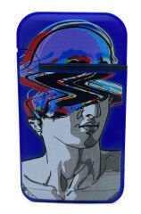 Zengaz Cool Tasarım Jet Alev Çakmak - Mind Crash