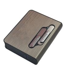 S&M USB Çakmaklı Otomatik Tabaka Antrasit