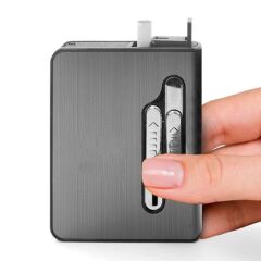 S&M USB Çakmaklı Otomatik Tabaka Antrasit