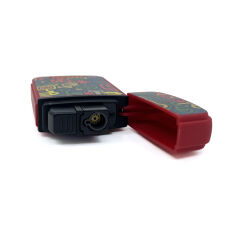 Zengaz Cool Tasarım Jet Alev Çakmak - Red Retro