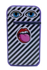 Zengaz Cool Tasarım Jet Alev Çakmak - Happy Mouth
