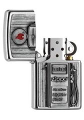 Zippo Gas Pump / Gaz İstasyonu Emblem Çakmak