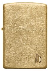 Zippo Armor® Series Flame Tumbled Brass Dizayn Çakmak